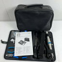 **【中古】HOZAN 電気工事などの 基本工具 ショルダー工具セット 17点セット S-37 ブラック Aランク