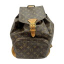 ◆◆【中古】LOUIS VUITTON ルイヴィトン モノグラム モンスリ バッグ リュック M51135 ブラウン系 Cランク