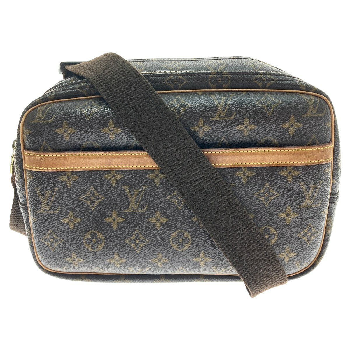 □□【中古】LOUIS VUITTON ルイヴィトン モノグラム リポーターPM M45254 Bランク