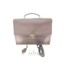 ▼▼【中古】GUCCI グッチ メンズ ビジネスバッグ ブリーフケース レザー 015 123 3680 ブラウン Bランク