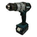 ЗЗ【中古】MAKITA マキタ 18v 充電式震動ドライバドリル バッテリーx1付 ※旧規格 HP454D ブルー Cランク