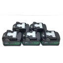ΘΘ【中古】HiKOKI ハイコーキ バッテリー 程度A 5個セット BSL36A18X Aランク