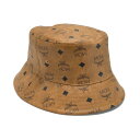 ☆☆【中古】MCM エムシーエム ヴィセトス 総柄 バケットハット MEHBAMM01CO001 ブラウン サイズM 帽子 Bランク