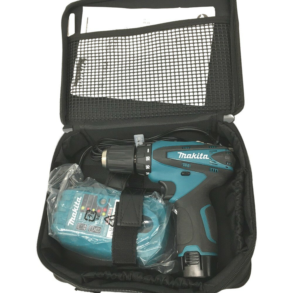 △△【中古】MAKITA マキタ インパクトドライバ 充電器・充電池1個・ケース付 コードレス式 10.8v DF330D Aランク