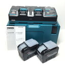 ΘΘ【中古】MAKITA マキタ パワーソースキット 未使用品(S) バッテリー2個・充電器 XGT10 A-74859 Sランク