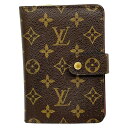 ◆◆【中古】LOUIS VUITTON ルイヴィトン 二つ折り財布 ポルト・パピエ・ジップ モノグラム M61207 Bランク(4)