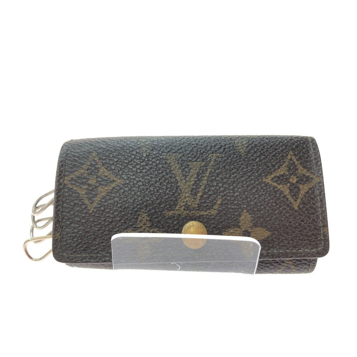 ▼▼【中古】LOUIS VUITTON ルイヴィトン ユニセックス モノグラム ミュルティクレ4 4連 キーケース M69517 ブラウン Bランク