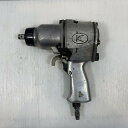 κκ【中古】空研工業 工具 エアインパクトレンチ 常圧 KW-14HP シルバー Cランク