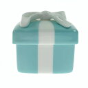 〇〇【中古】Tiffany & Co. ティファニー ミニ ジュエリーケース アクセサリーケース スカイブルー Aランク