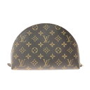 ▼▼【中古】LOUIS VUITTON ルイヴィトン レディース コスメポーチ モノグラム トゥルース・ドゥミロンド M47520 ブラウン Cランク