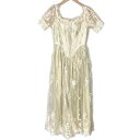 ☆☆【中古】LaceMade フラワーキャンドル コルセットドレス LM246LS03 アイボリー サイズ M Bランク