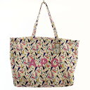 ◆◆【中古】A.P.C アーペーセー トートバッグ デカトート ヨット柄 DANIELA TOTO ホワイト Aランク