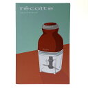 ##【中古】recolte レコルト カプセルカッター ボンヌ RCP-3(R) カーマインレッド 未使用品 Sランク
