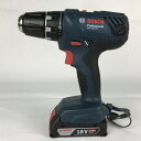 ■■【中古】BOSCH ボッシュ ドライバドリル バッテリー1個付 18v GSR18V-21 グリーン Bランク