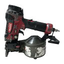 €€【中古】MAKITA マキタ 高圧エア釘打(本体のみ) AN510H レッド Bランク
