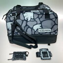 ◎◎【中古】eb's エビス 収納ケース ブーツケース マルチコンテナ パスケース付 クマカラー Bランク