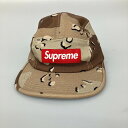 △△【中古】Supreme シュプリーム キャップ キッズ カモフラ柄 Bランク