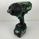 ЗЗ【中古】HiKOKI ハイコーキ 36v 19mm インパクトレンチ バッテリーx1付 WR36DA グリーン Bランク