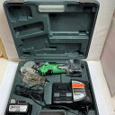 ♭♭【中古】HITACHI 日立 30mm コードレスナイフカッタ 14.4V 充電器・充電池2個・ケース付 CK14DSL Bランク