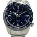 ☆☆【中古】SEIKO セイコー グランドセイコー スポーツコレクション SBGE255 ブルー スプリングドライブ GMT メンズ 腕時計 箱・取説有 Cランク(2)