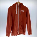 □□【中古】THE NORTH FACE ザノースフェイス リアビューフルジップパーカ Mサイズ NT11930 オレンジ Cランク