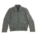 ▽▽【中古】LOUIS VUITTON ルイヴィトン Giubbotto Jet Pocket ダミエ クロス ジェットポケットジャンパー ジップアップブルゾン...