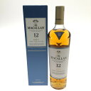 □□【中古】The MACALLAN マッカラン 12年 トリプルカスク ハイランドシングルモルトスコッチウイスキー Sランク 未開栓