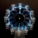 $$【中古】 テキーラ観覧車 LEDカラーライト アクリル製 ショットグラス ラック Bランク