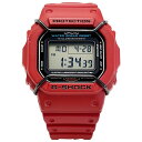 ☆☆【中古】CASIO カシオ G-SHOCK 復刻モデル スピード DW-5600P-4JF クォーツ ラバー レッド Cランク