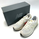 ☆☆【中古】NEW BALANCE ニュー・バランス スニーカー U574LGE1 ホワイト SIZE 26.5cm メンズ 箱付き Sランク