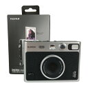 ■■【中古】FUJIFILM フジフィルム instax mini evo ハイブリッドインスタントカメラ ブラック Aランク