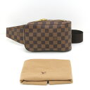 $$【中古】LOUIS VUITTON ルイヴィトン ダミエ ジェロニモス ウエストポーチ N51994 Bランク(4)