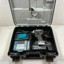 【中古】MAKITA マキタ 電動工具 インパクトドライバ コードレス式 18v 74042 TD172DRGX ブラック Bランク