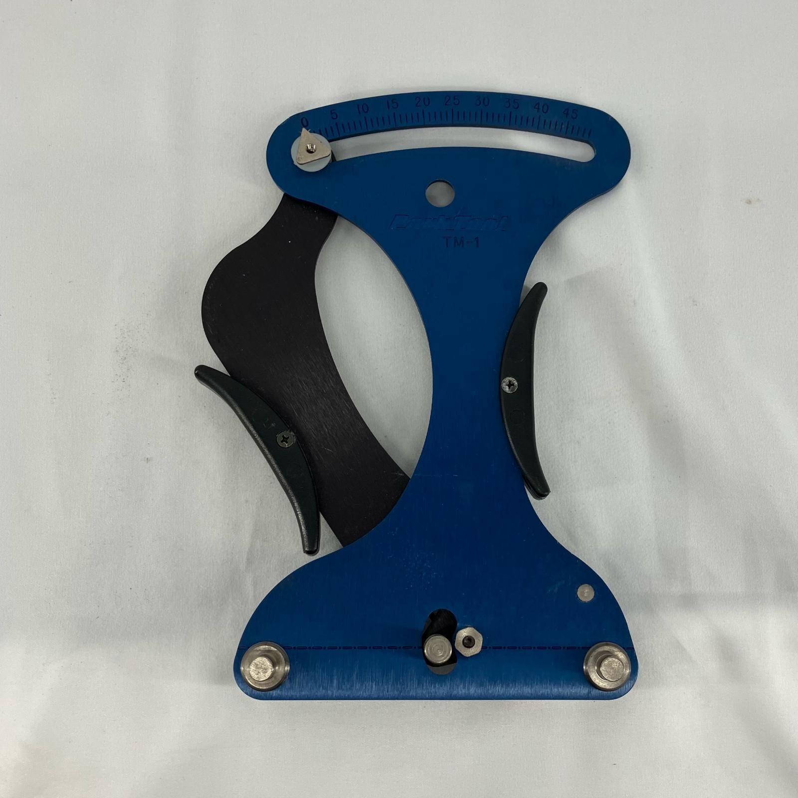 【中古】parktool スポークテンションメータ TN-1 ブルー×ブラック Bランク