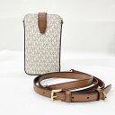 〇〇【中古】MICHAEL KORS マイケルコース フォーンポシェットクロスボディ ウィズ テックアタッチ エクストラスモール 35H3GTTC0B200 A...