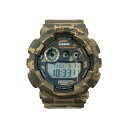 〇〇【中古】CASIO カシオ Gショック カモフラージュ クォーツ 時計 GD-120 グリーン Bランク(2)