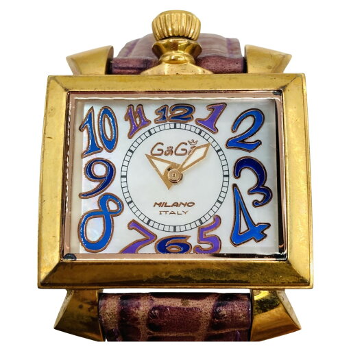 ◎◎【中古】GAGA MILANO ガガミラノ NAPOLEON ナポレオーネ クォーツ 腕時計 4305 Cランク ◎◎【中古】GAGA MILANO ガガミラノ NAPOLEON ナポレオーネ クォーツ 腕時計 4305 Cランク