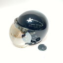 §§【中古】72 Jam Jet Helmet 57-58cm 程度A シールド付 JET-D Aランク