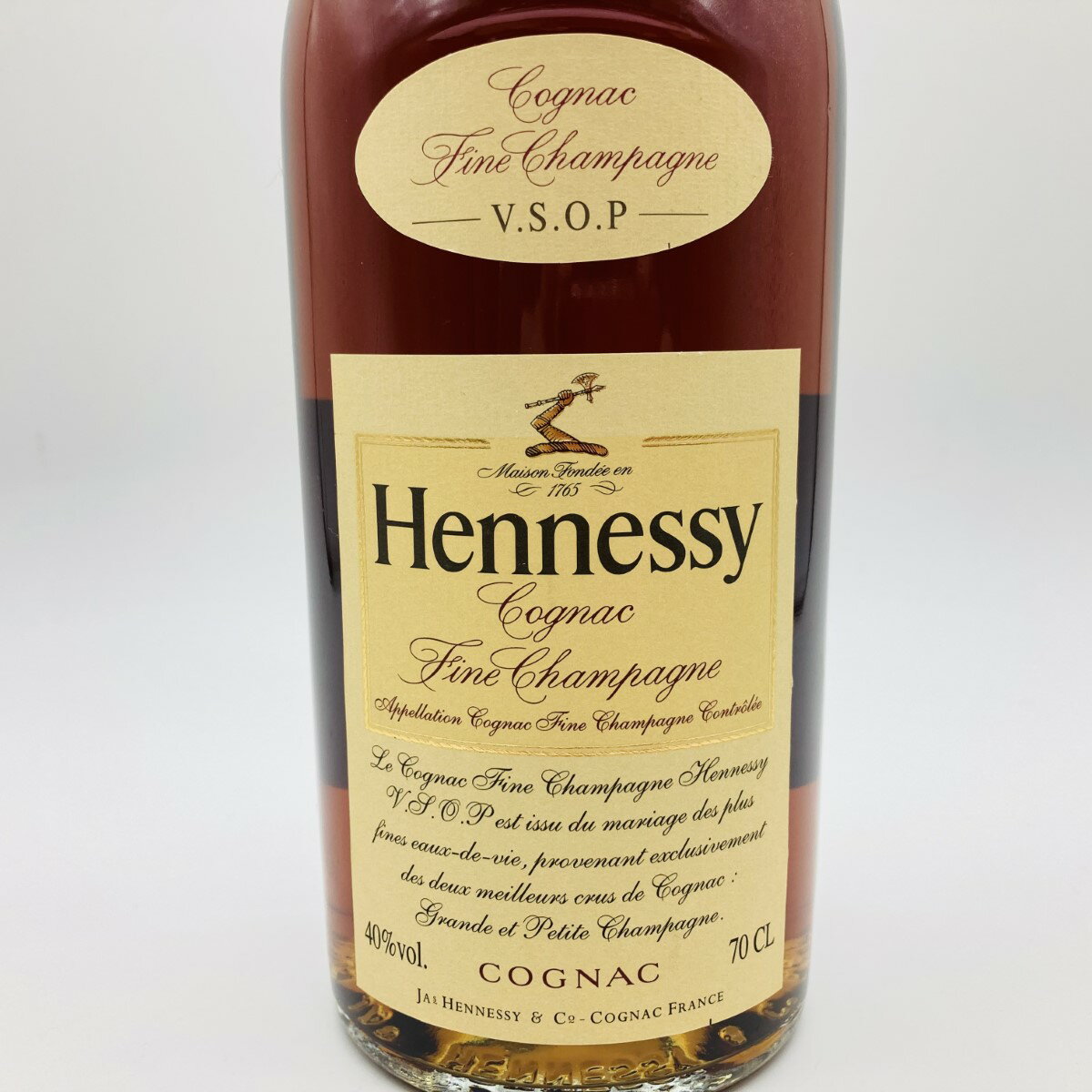 ◎◎【中古】Hennessy ヘネシー ブランデー コニャック ファインシャンパーニュ VSOP 700ml 40% Sランク 未開栓