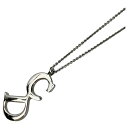 ☆☆【中古】Christian Dior クリスチャンディオール CDロゴ ヴィンテージ シルバー ネックレス レディース Cランク