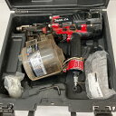 △△【中古】MAKITA マキタ 90mm 高圧 エア釘打 AN936H レッド Bランク