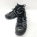 〇〇【中古】NIKE ナイキ メンズ ハイカットスニーカー エアモアアップテンポ サイズ28cm 414962-002 ブラック Bランク