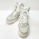〇〇【中古】NIKE ナイキ メンズ ハイカットスニーカー AIR FORCE 1 HIGH 07 サイズ27cm 315121-111 サミットホワイトマットシルバー Bランク