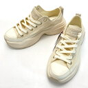 ☆☆【中古】CONVERSE コンバース ALL STAR SURGETRAINER NC OX スニーカー 31314840 アイボリー SIZE 24.5cm レディース Bランク