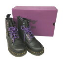 △△【中古】Dr.Martens ドクターマーチン 8ホールブーツ BT21 SIZE 24.5cm ブラック Bランク