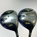 ◎◎【中古】MIZUNO ミズノ F-60 3FW 5FW フェアウェイウッド 2本セット EXSAR MF-1 SR Cランク