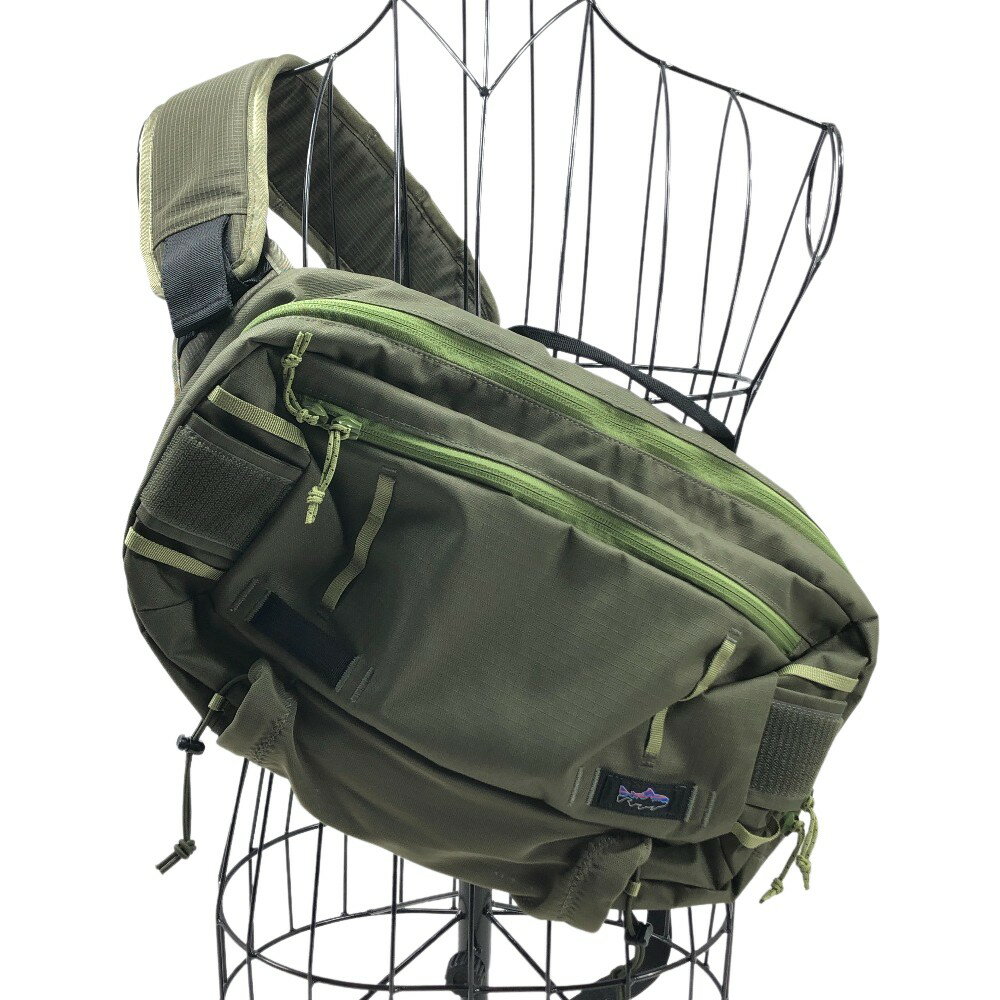 ΣΣ【中古】Patagonia パタゴニア ステルス・スリング BSNG 48328 SP24 #BASIN GREEN フィッシングバッグ オリーブ Aランク