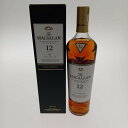 □□【中古】The MACALLAN マッカラン 12年 ハイランド シングルモルト スコッチウイスキー Sランク 未開栓