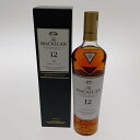 □□【中古】The MACALLAN マッカラン 12年 ハイランド シングルモルト スコッチウイスキー Sランク 未開栓