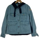$$【中古】MONCLER モンクレール パーカー ナイロン デニムジャケット D10934500886 Bランク(4)